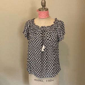 Kate Spade geometric top